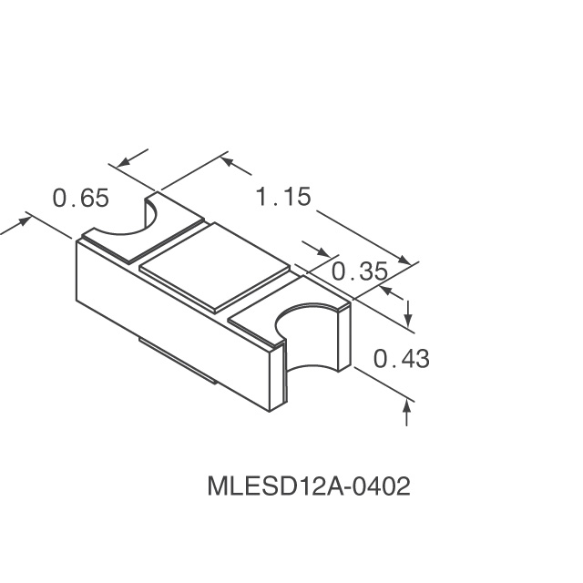 MLESD12A-0402-TP Micro Commercial Co TVS - Varistoren MOVs